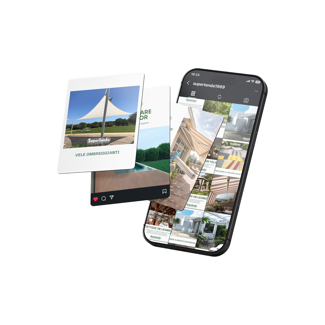 Grafiche e contenuti per i social